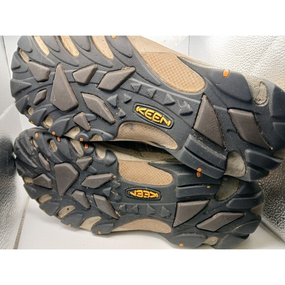 KEEN Utility Atlanta Cool Steel Toe Work Hiking Brown Low Shoes Men\'s 12 EU 46 main image 4